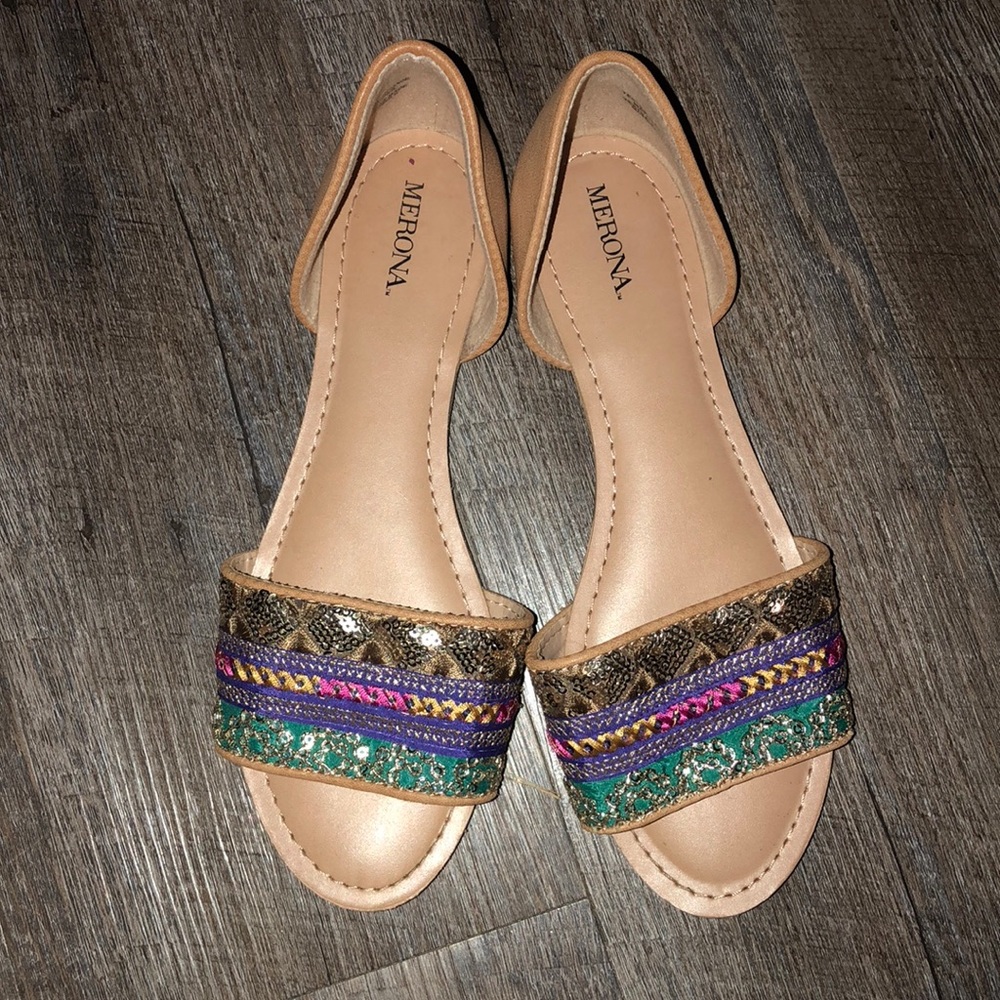 NWOT Target Moroccan sandals